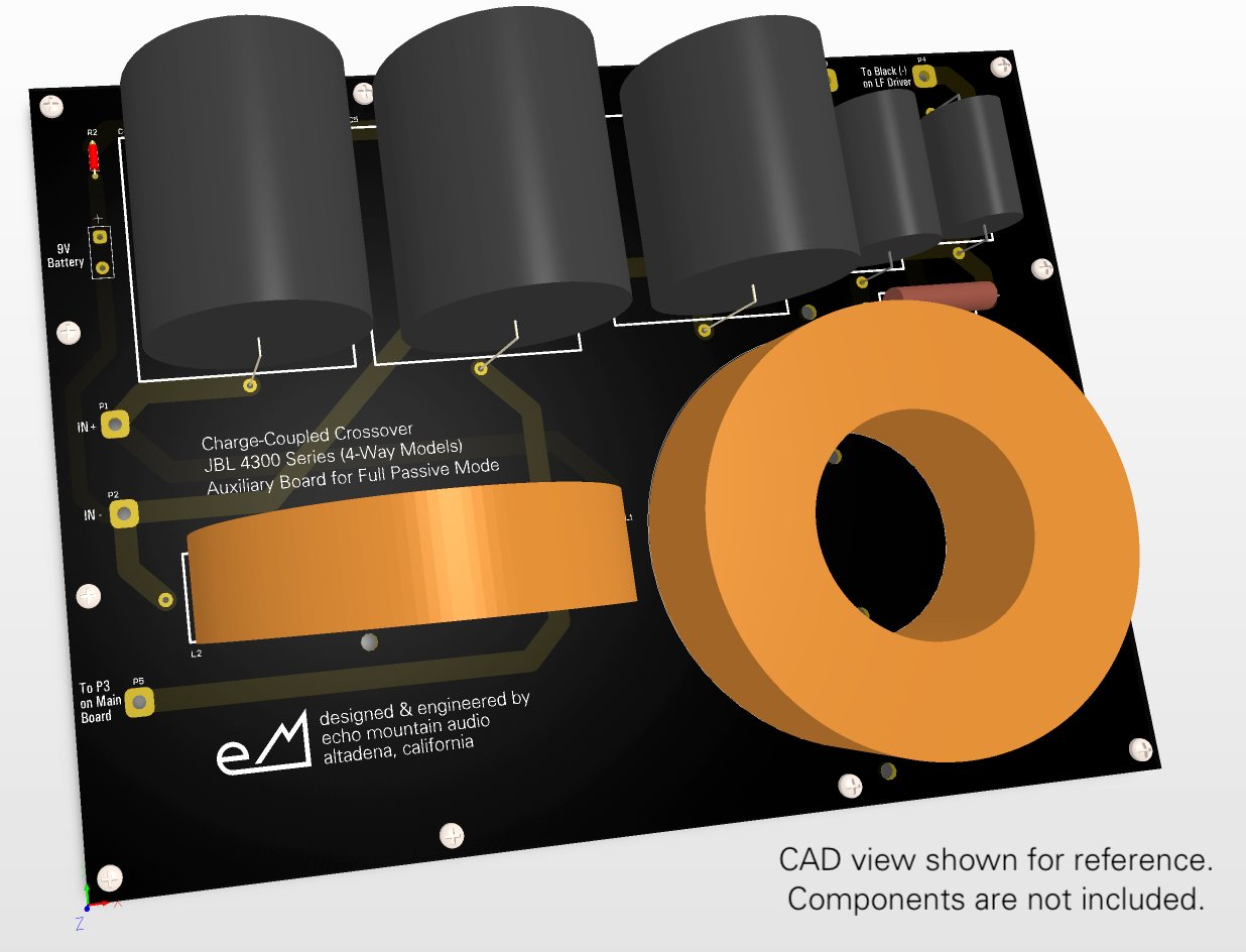 Auxiliary Boards for JBL 4300 Series 4-way Models