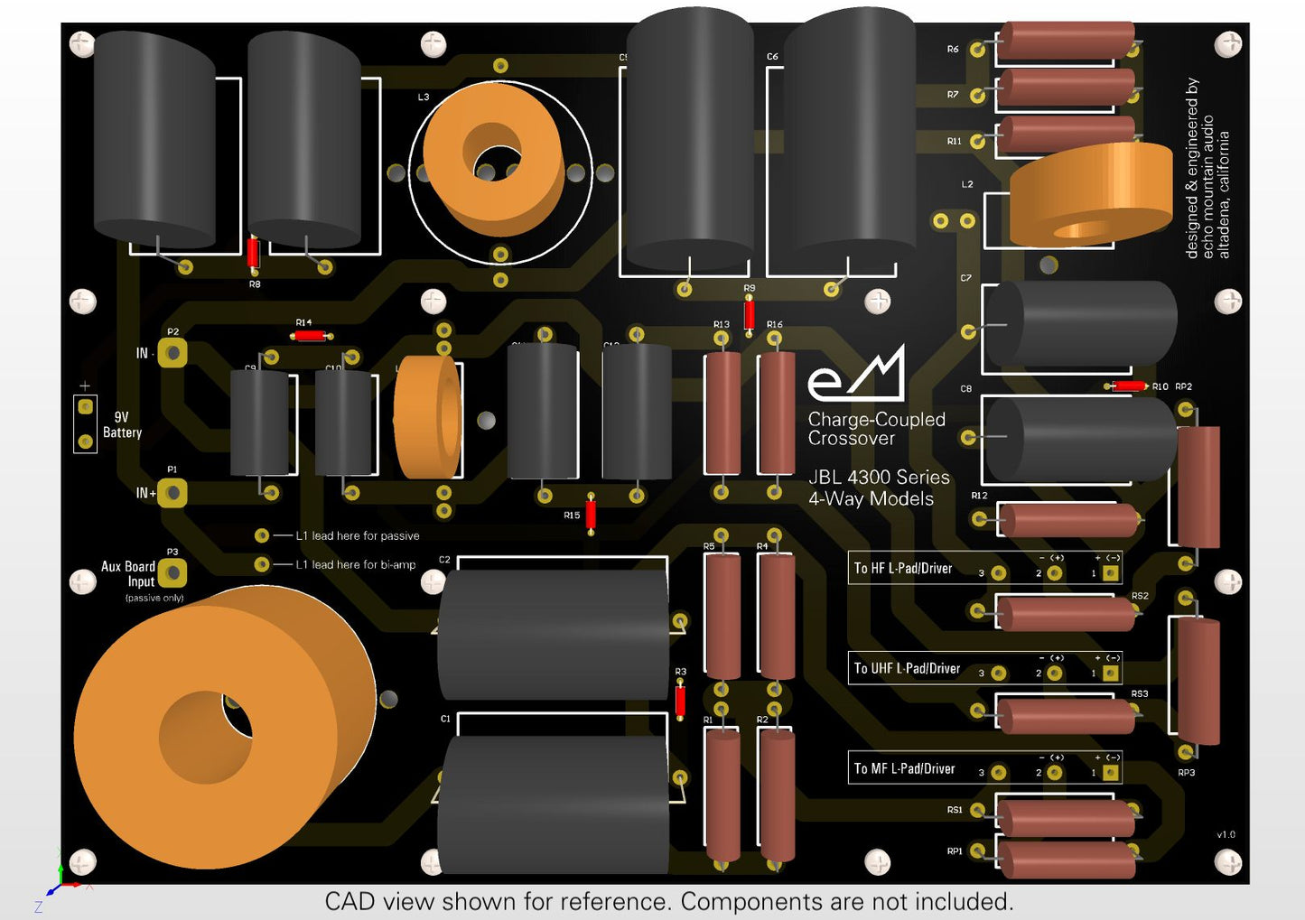 Full Board Set for JBL 4300 Series 4-way Models